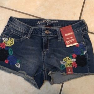 Arizona Jean Co. shortie denim shorts